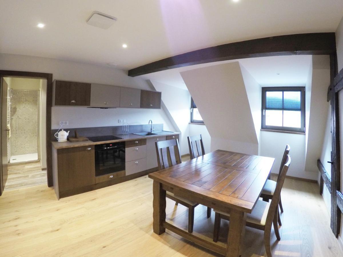 Au Nid de Cigogne Appartement Zellenberg Buitenkant foto